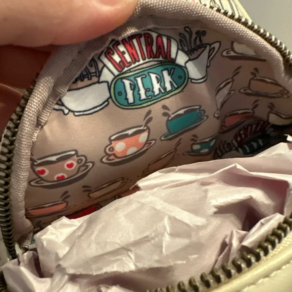 NWT Loungefly Friends Central Perk Domed Coffee Mug‎ Scented Mini Backpack